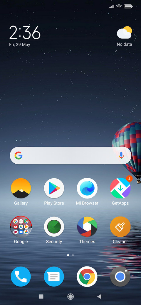 Minimalist preview