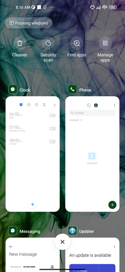 Color Smoke miui theme