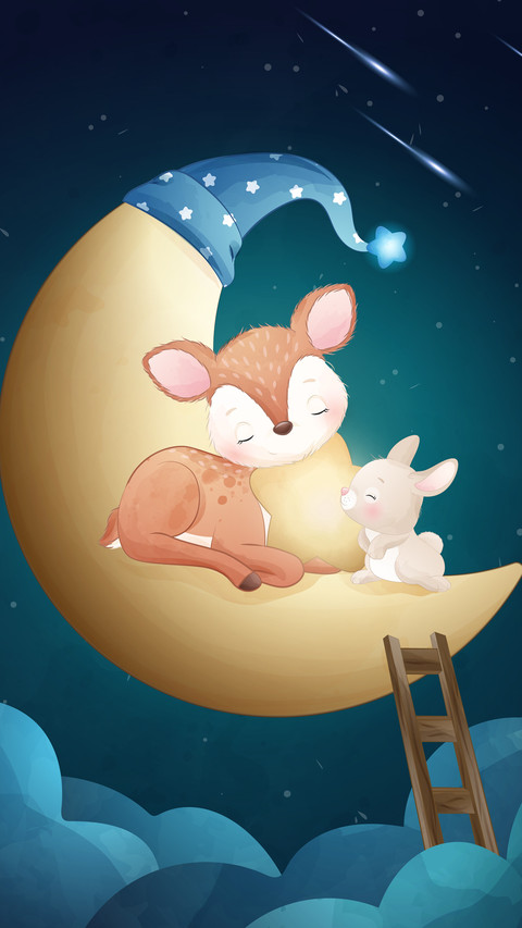 Little rabbit and little fox-03 preview