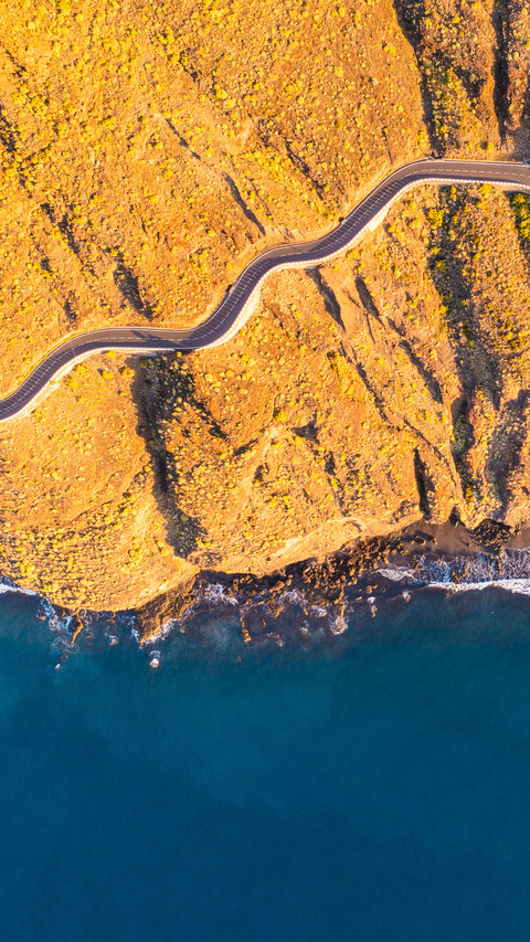 The winding coastal road preview