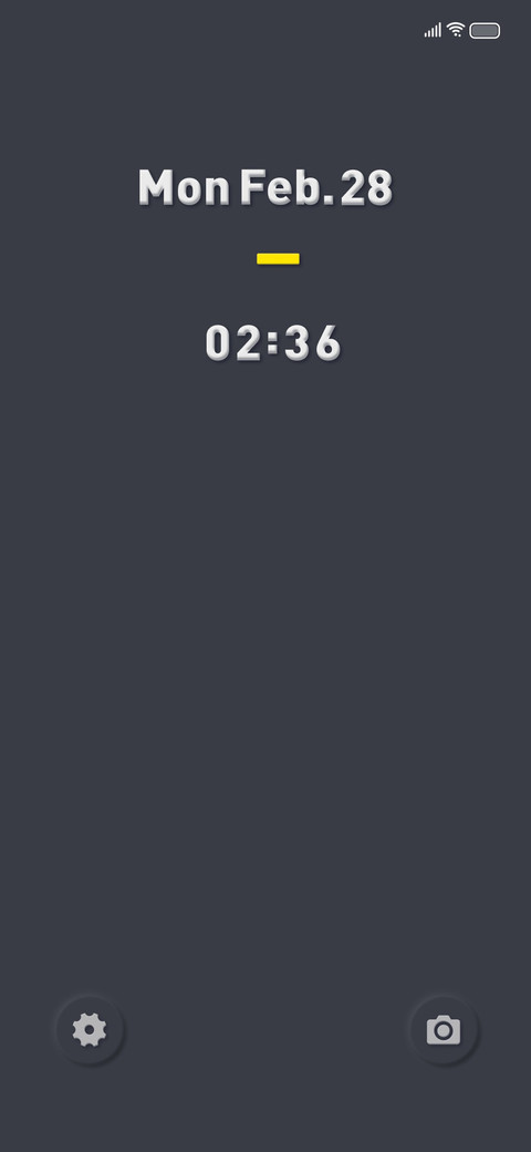 Gloomy UI preview