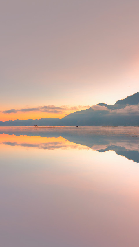 Fishing village on the coast of the Lake Batur preview