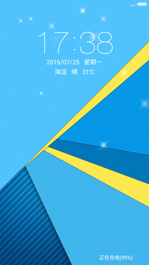 原生的蓝色 preview