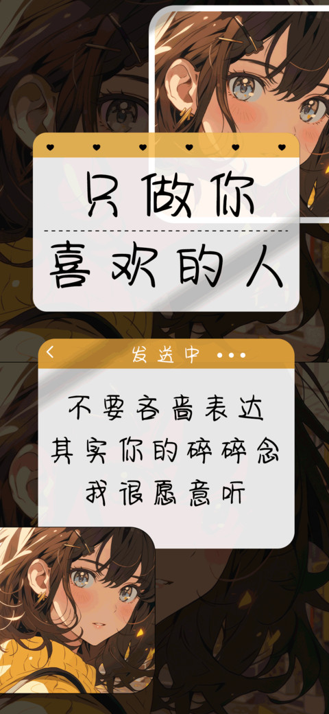 只做你喜欢的人 preview