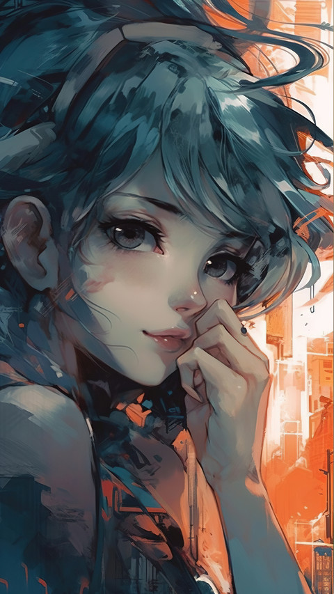 Anime girl preview