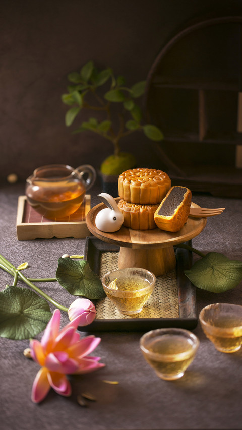 The original moon cake is also divided into 10 regions preview