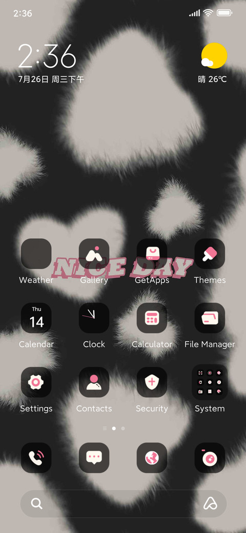 Plush black pink preview