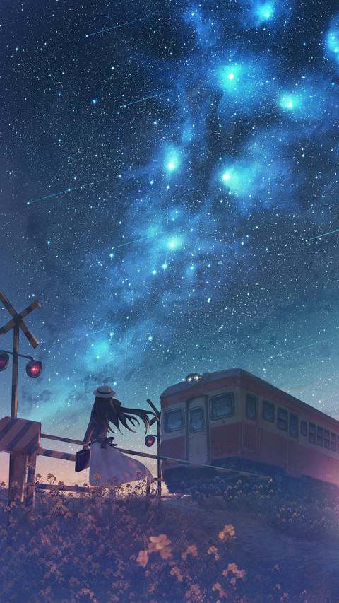 The Train Passes by The Girl preview