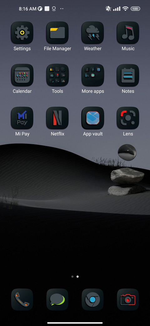 PRO + m14 miui theme
