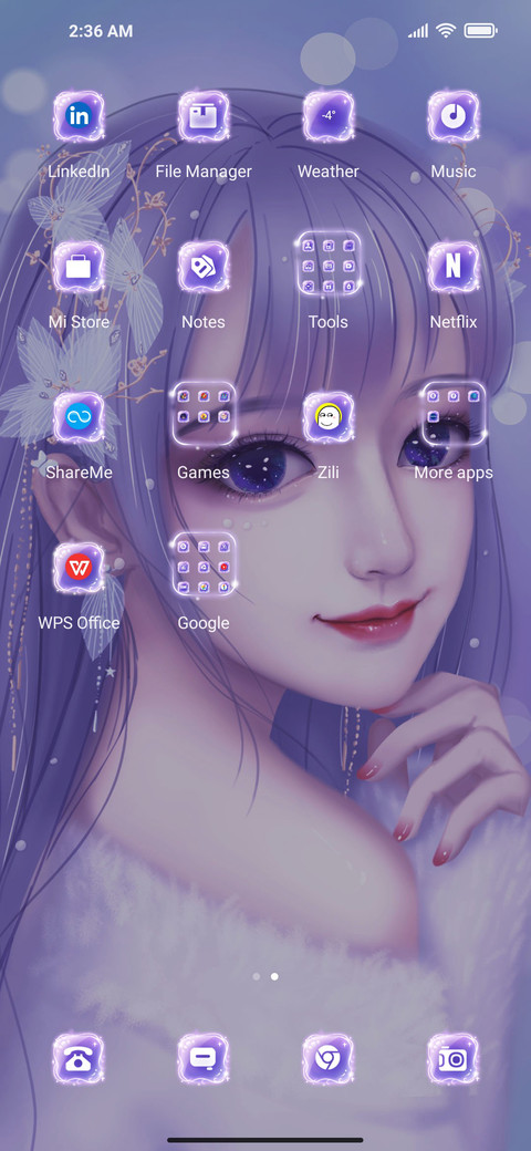 Fairy Goddess miui theme