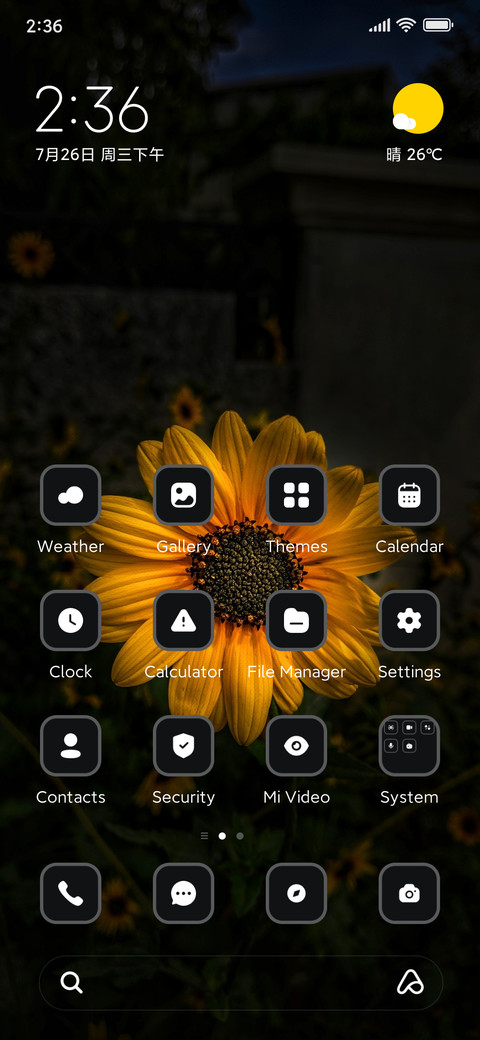 Dark preview