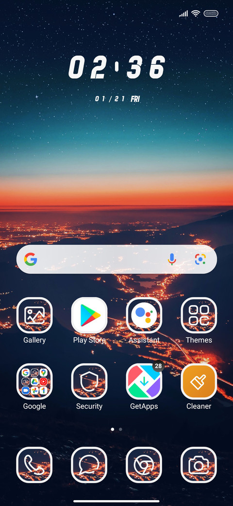 BirdsEyeView miui theme