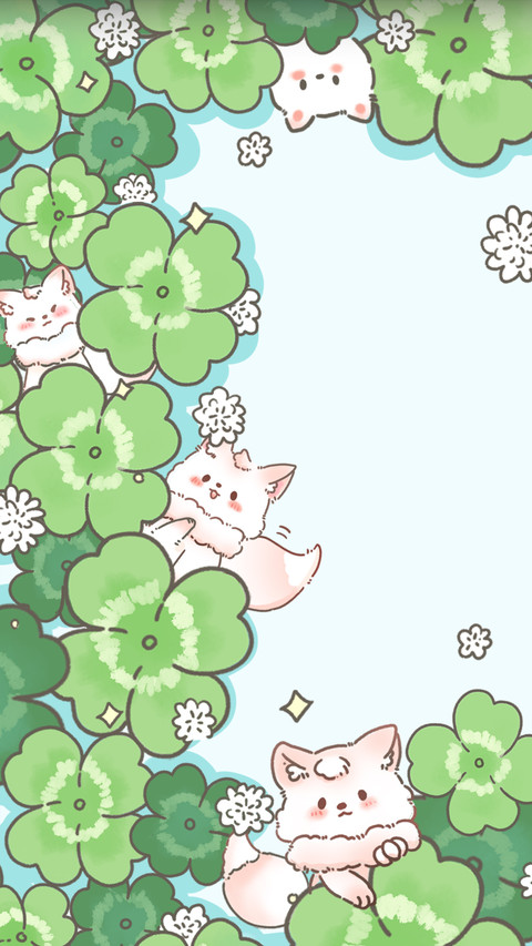 The fox and the four-leaf clover preview