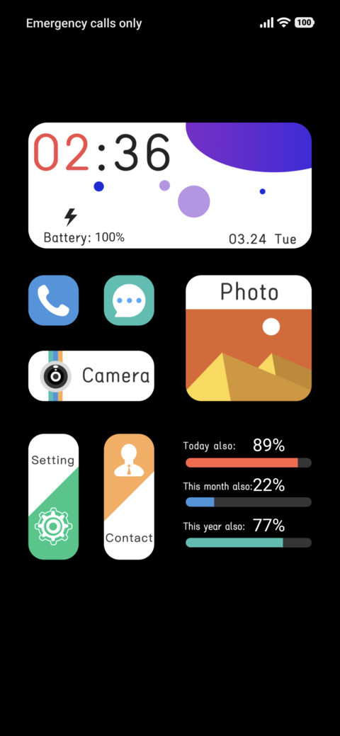 Multi Lock Screen preview
