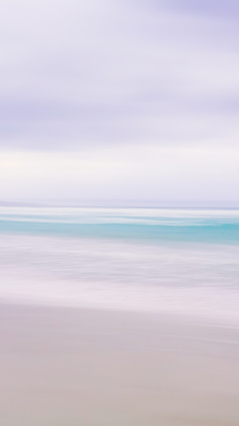Storm clouds press down as the sea waves surge preview