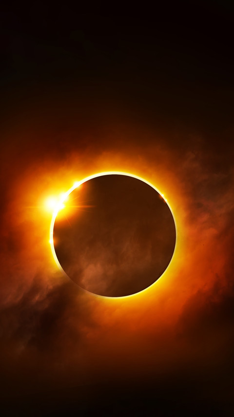 The only total solar eclipse of this year is on stage 3 preview