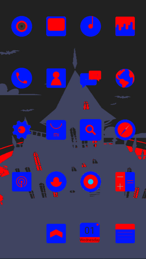 red blue preview