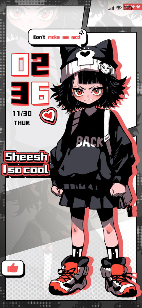 Angry+Cool+Girl preview