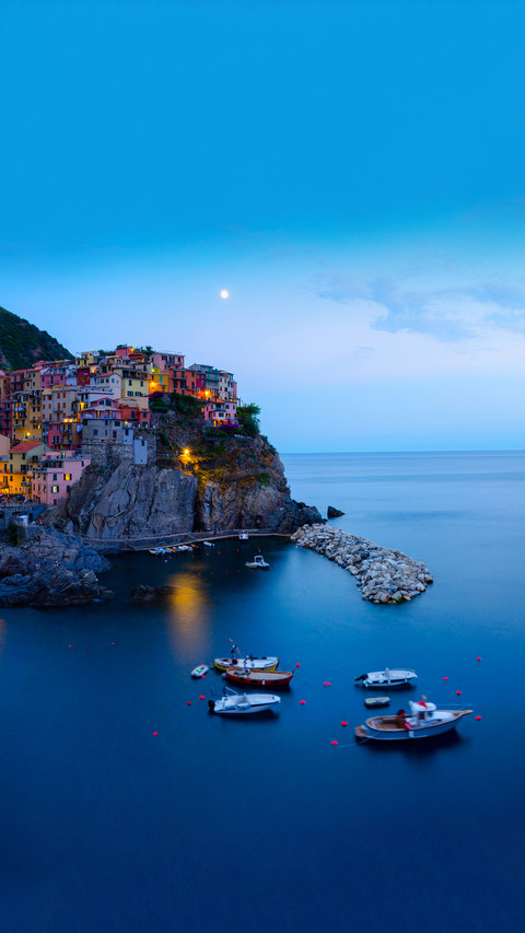 Manarola, Italy - late evening preview