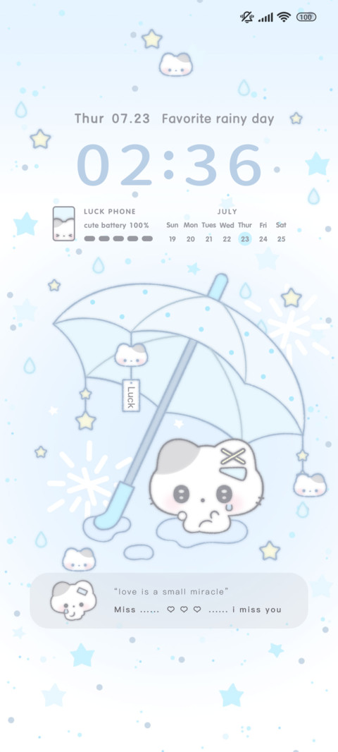 Rainy Cool Kitty preview