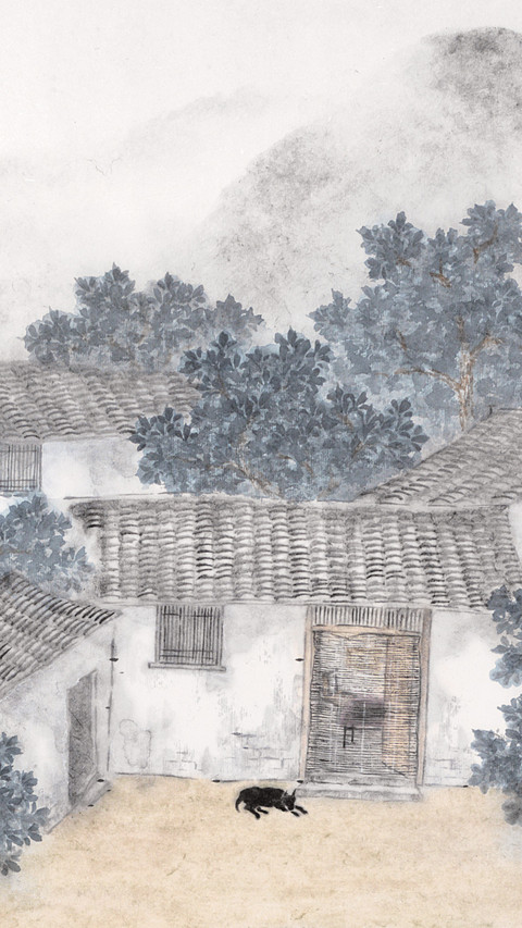 艺术家蔡涵悦作品 山中夏日 preview