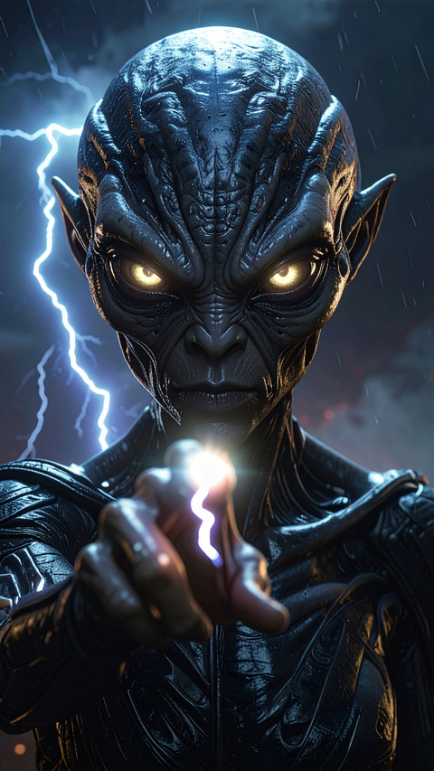 Firefly_Alien with a lightining finger to the front 58384.jpg preview
