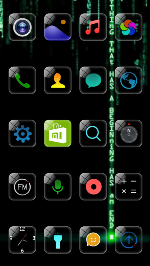 Matrix preview