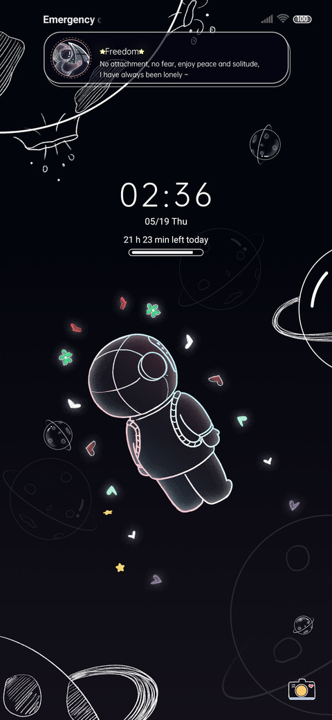 Circling astronaut preview