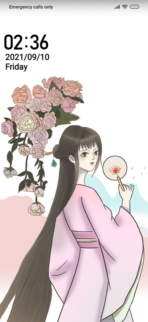 Flower on preview