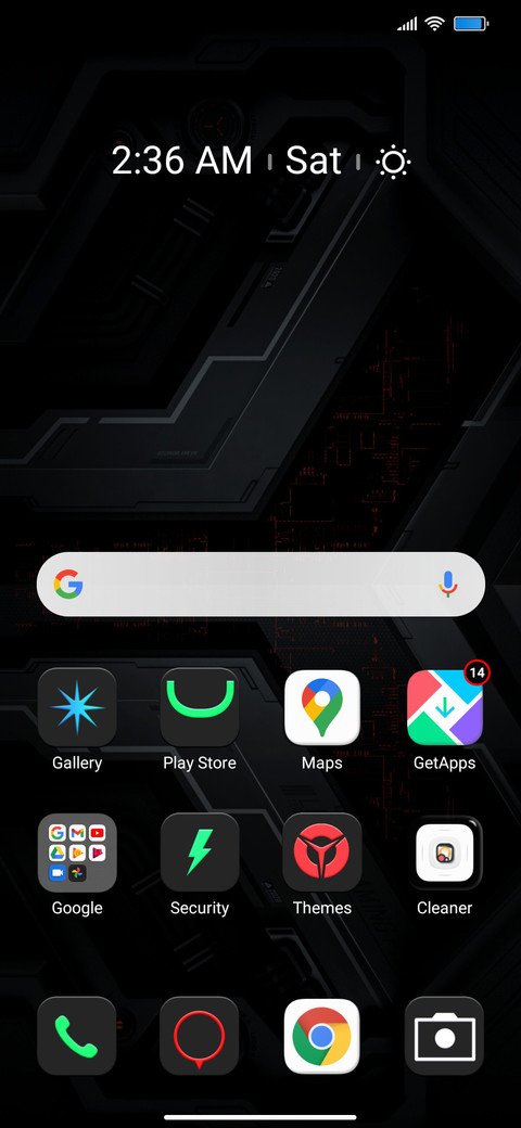 Lenovo Legion UI preview