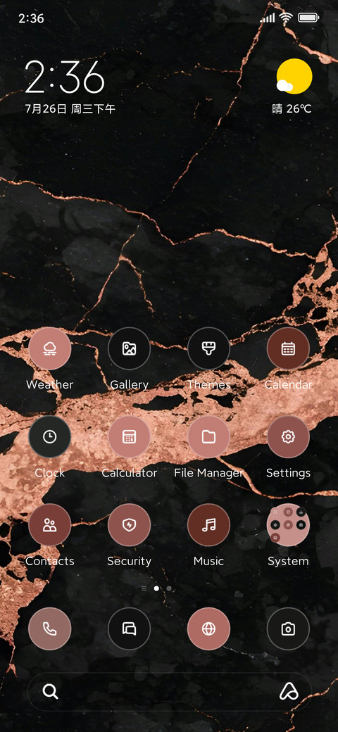 Rose Gold Marble preview