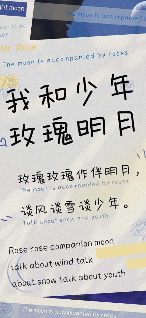 我和少年玫瑰明月 preview