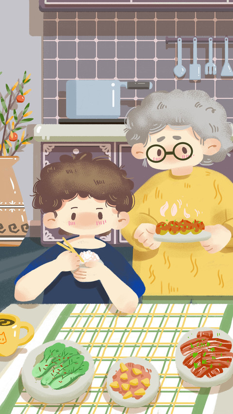Children enjoy watching tv while eating preview