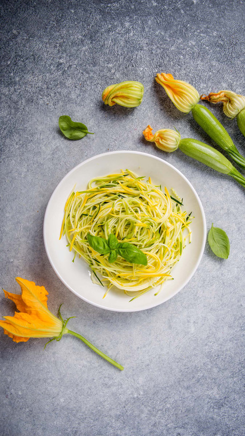 Raw vegetarian food concept preview