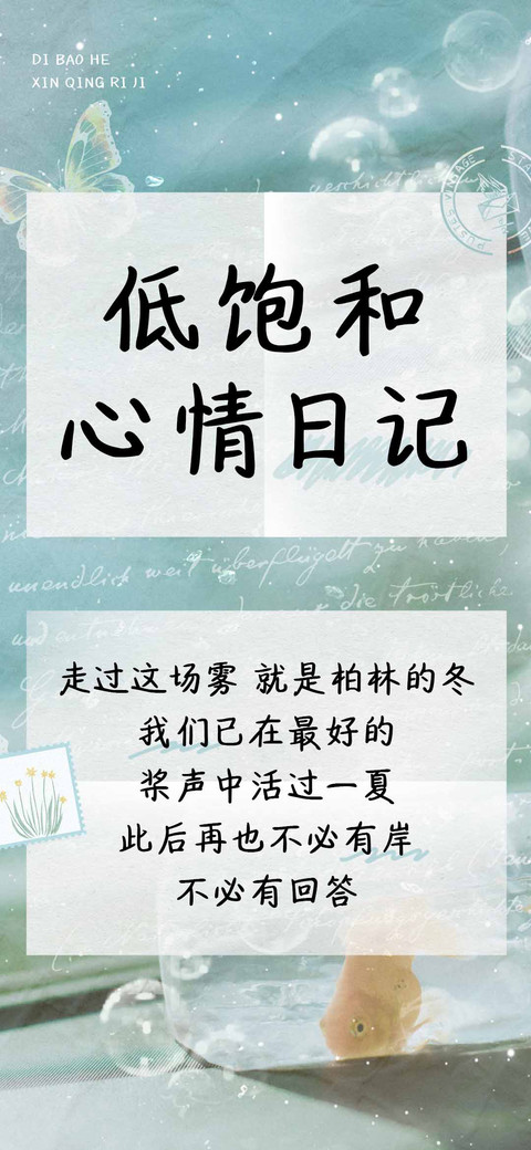 低饱和心情日记 preview