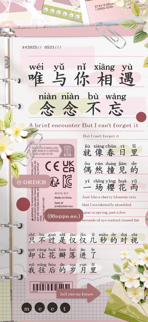唯与你相遇念念不忘 preview