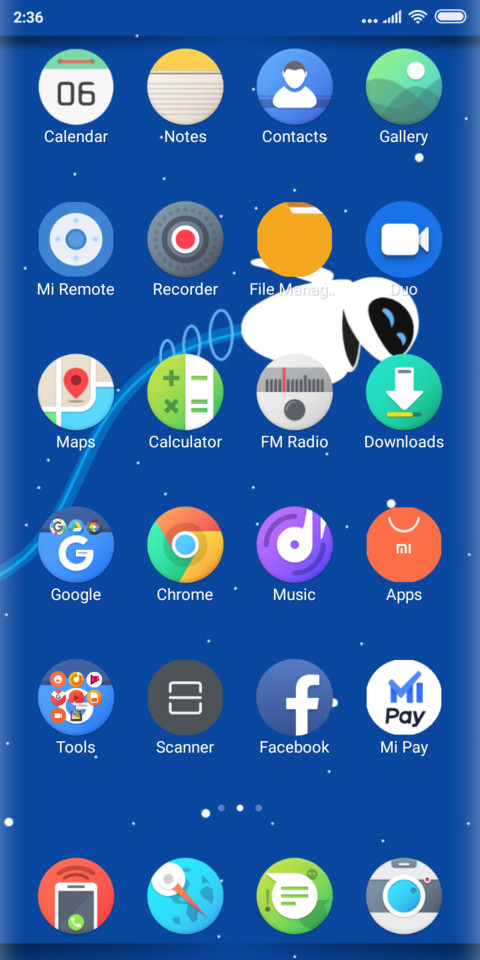 Evah! miui theme