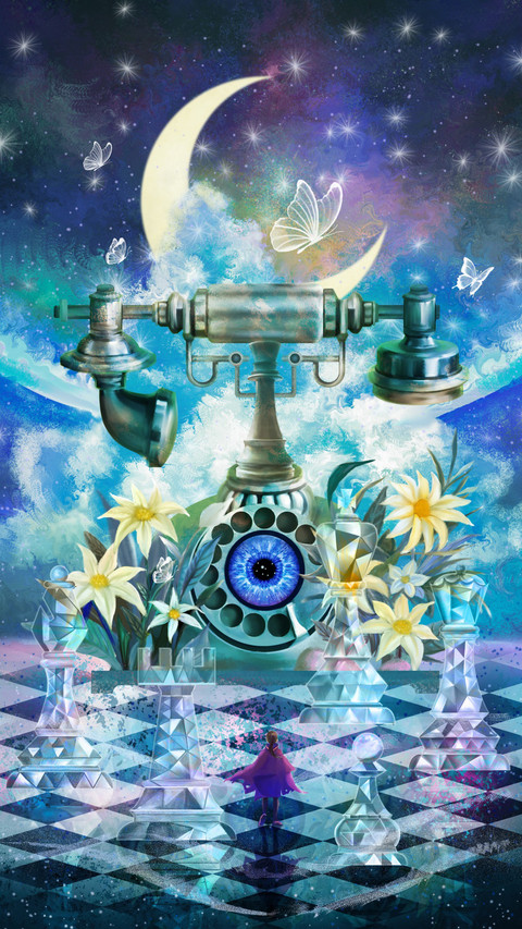 A young girl steps into the world of a fantastical chessboar preview