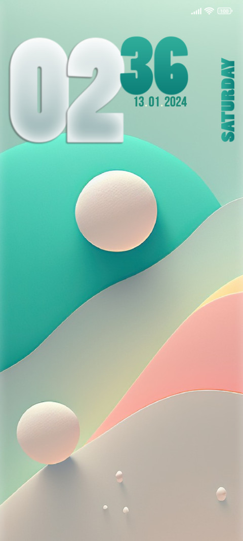 minimal pastels preview
