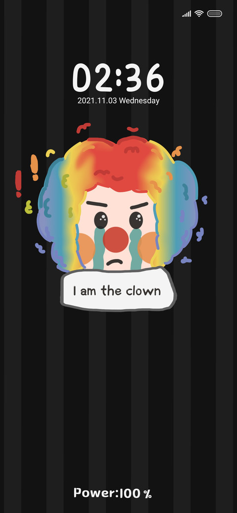 The clown was me preview