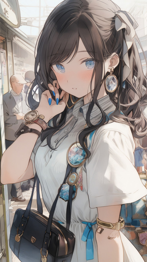 Anime girl preview