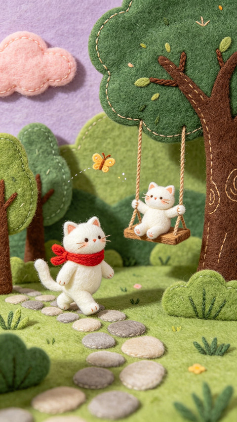 陪小猫躲进毛毡世界 preview