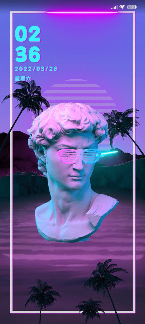 蒸汽波 3D preview