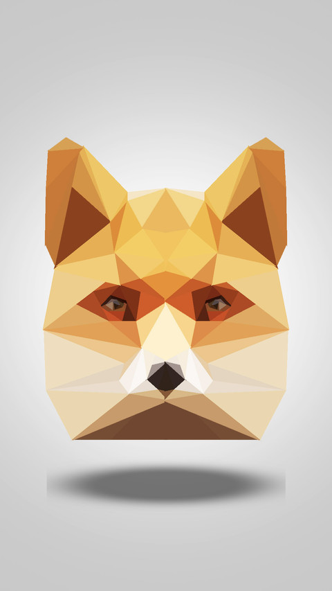 LowPoly Fox preview