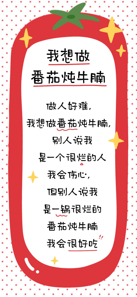 我想做番茄炖牛腩 preview