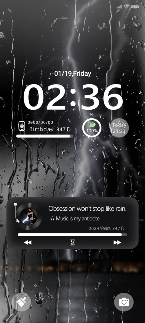 Night rain preview