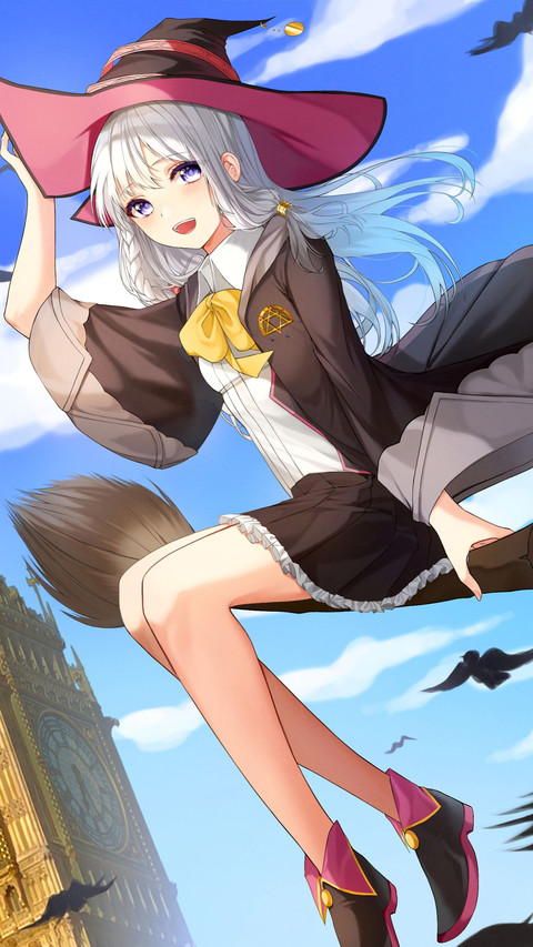 女巫和她的魔法扫把 preview