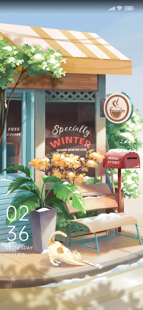 Warm Winter Cafe preview
