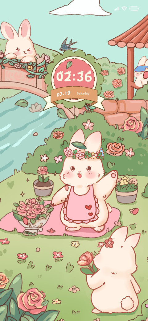 Rose Garden bunny preview