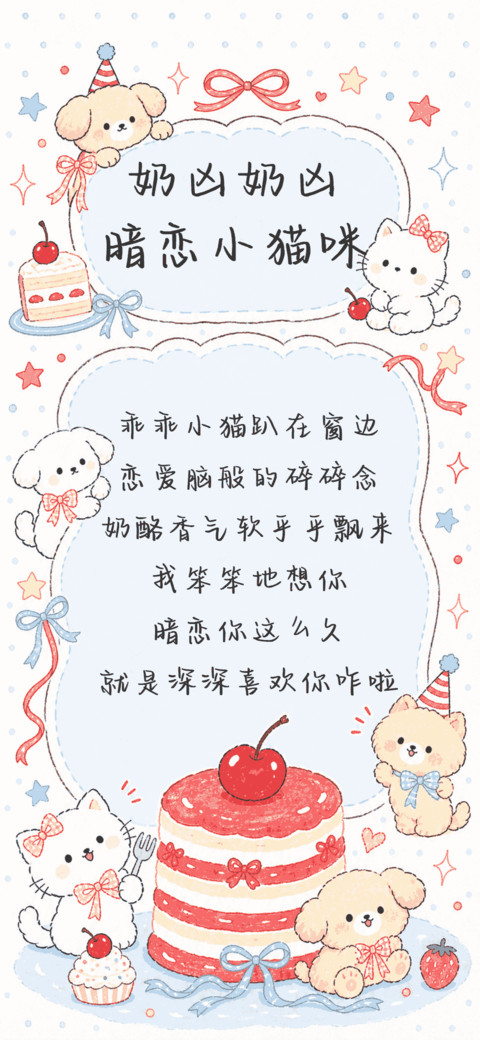 奶凶奶凶暗恋小猫咪 preview